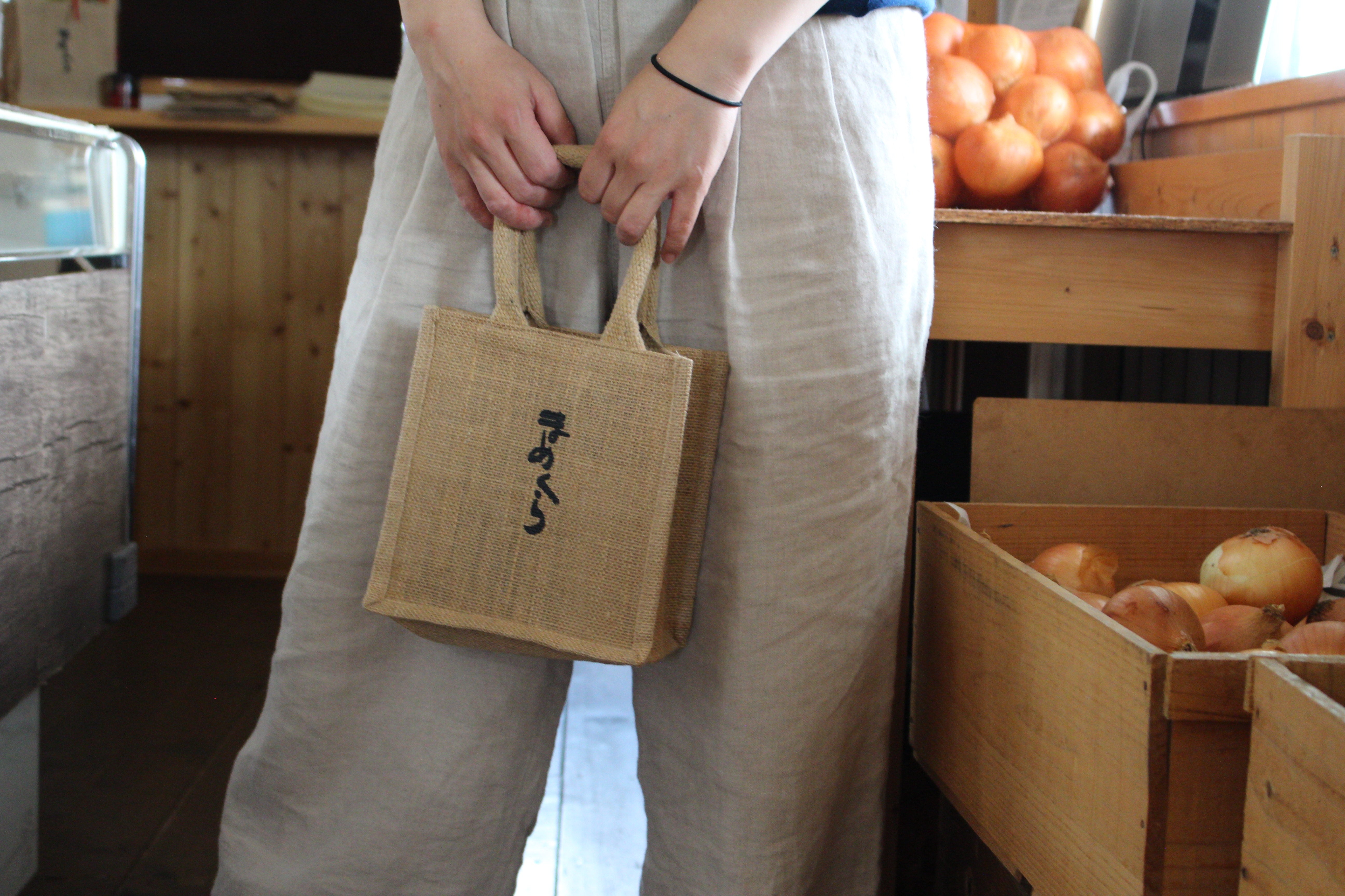 まめくらオリジナル ハンドバッグ