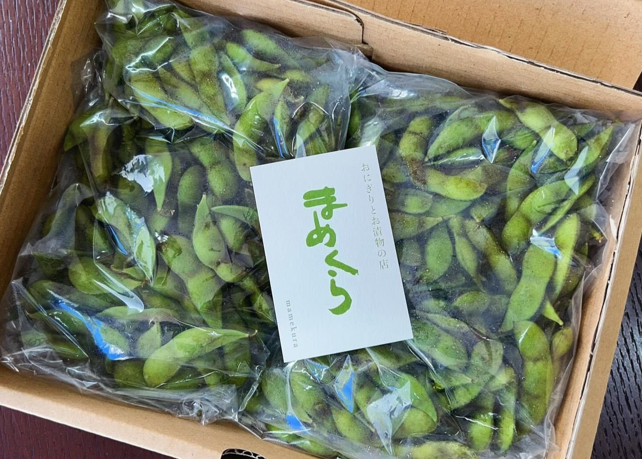 におい豆の枝豆